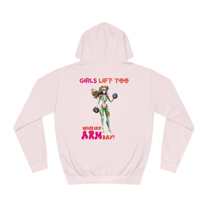 Catrina "Girls Lift Too" Unisex Hoodie