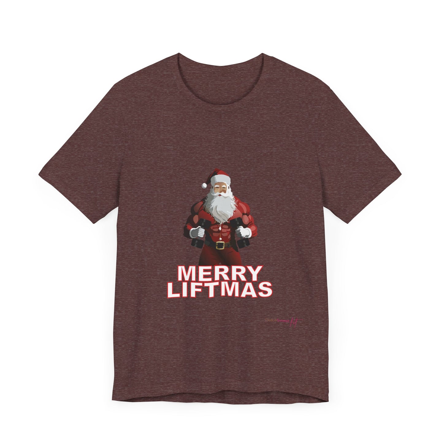 Merry Liftmas Santa Claus Unisex T-shirt