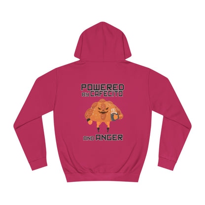 Pan de Muerto "Powered by Cafecito and Anger" Unisex Hoodie