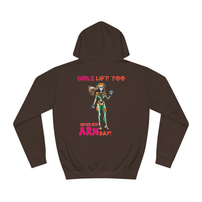 Catrina "Girls Lift Too" Unisex Hoodie