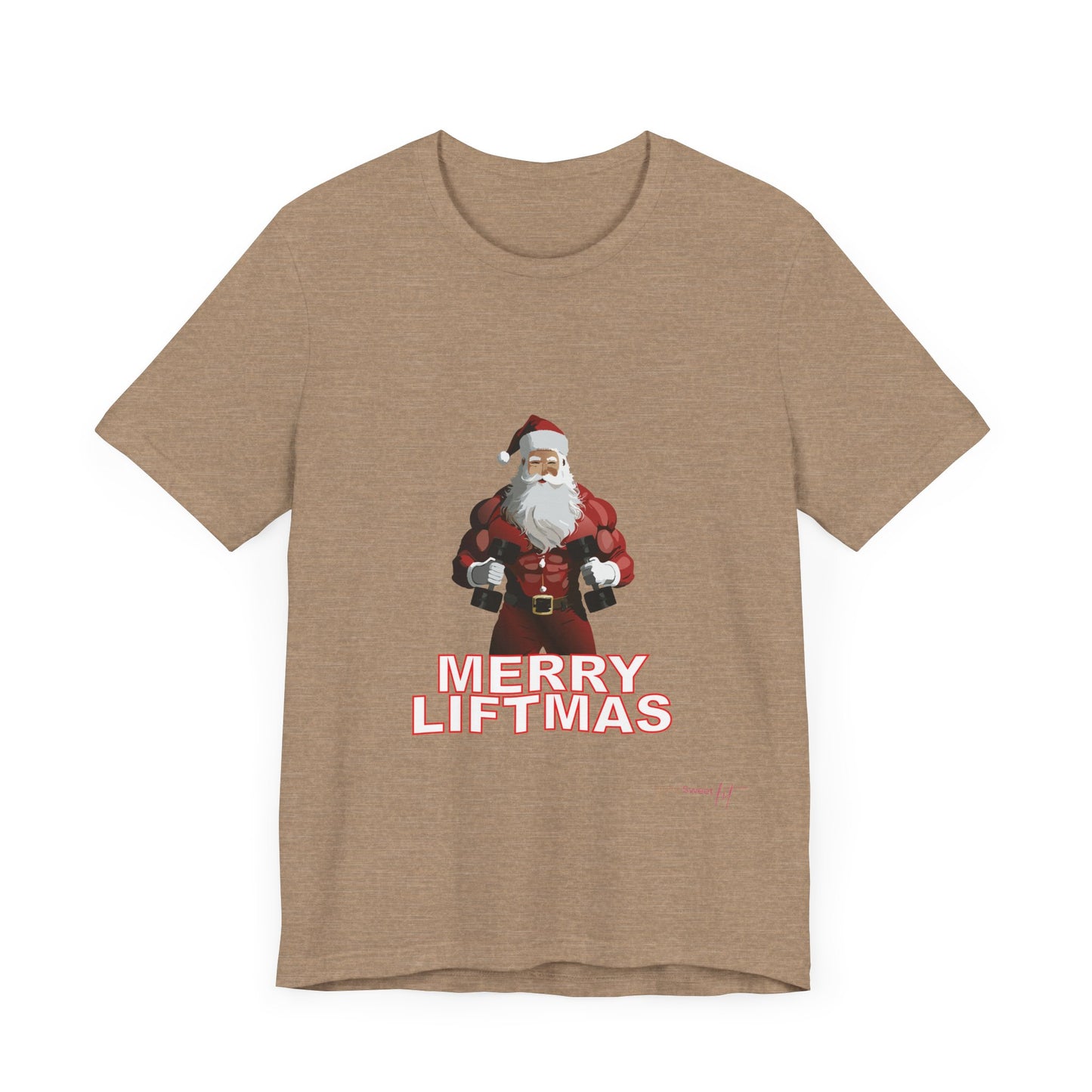 Merry Liftmas Santa Claus Unisex T-shirt